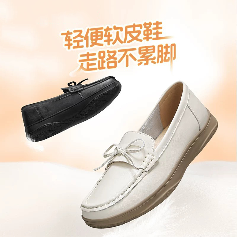 泉州女鞋 新款蝴蝶结单鞋