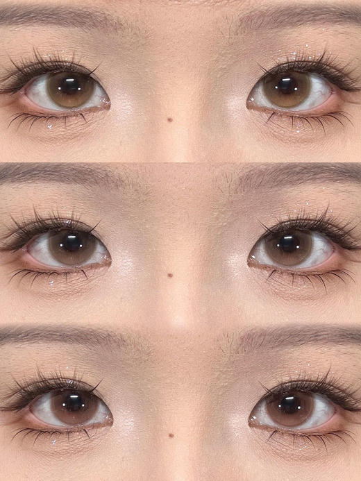 kira日抛 可可煎雪/橘子灯盏/小栗泥 14.2mm 日抛无售后！！棕巧褐 商品图0