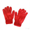 礼仪红色手套高弹力毛线男女通用殡仪司仪安葬下葬殡葬用 商品缩略图3