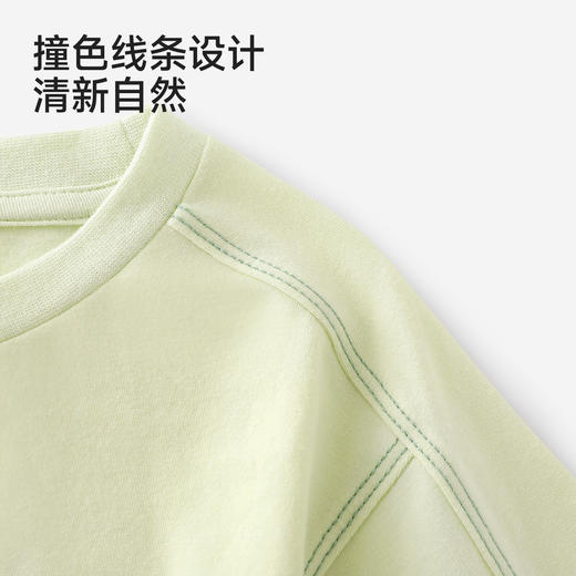 【商场同款】英氏儿童衣服男童短袖圆领T恤夏季吸湿速干新款上衣 商品图4
