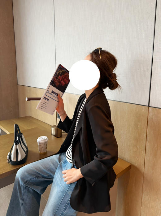 2603201    theory 一粒扣 醋酸西装 商品图9