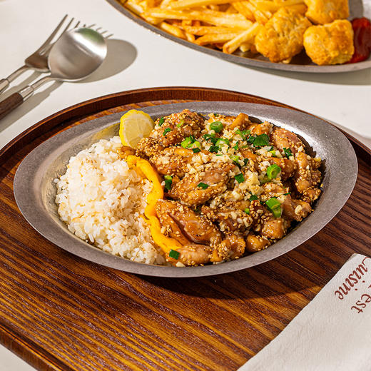 摩登主妇复古西餐盘304不锈钢意面盘子高级感牛排沙拉草帽盘餐具 商品图2