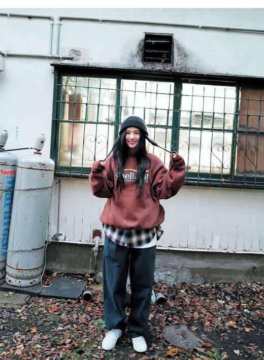 spelledi*t捏褶松紧腰阔腿裤 商品图5