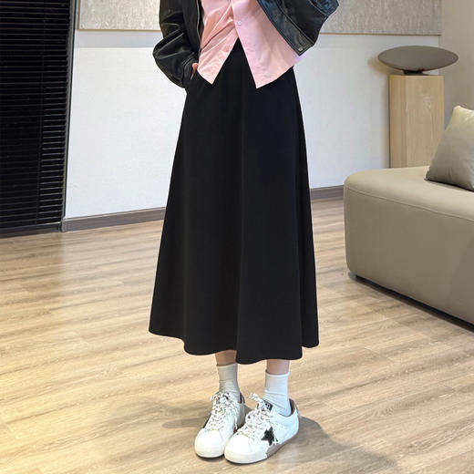 YAW8840羊毛半身裙 商品图1