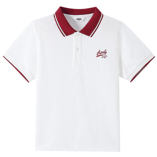 【实体店同款】男童翻领短袖针织衫夏季新款安奈儿童装AB621118 商品图6