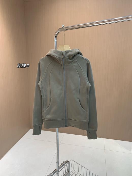 点此购买 lulu露露Scuba春秋季女士拉链连帽开衫 bk 341582 商品图5