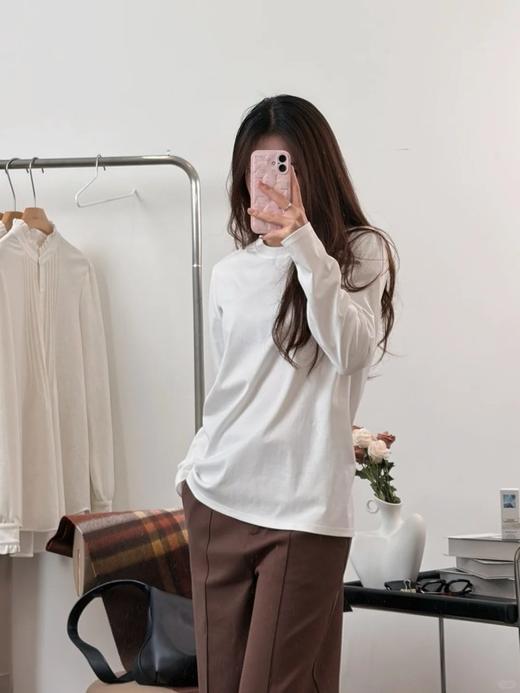 【高品质私服】【IC棉针织布长袖T恤】细腻光洁，纹理清晰，亲肤舒适G1630-CC【无标出货 介意慎拍】 商品图1