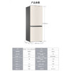 统帅（Leader）海尔智家出品2门冰箱177L双开门冷藏冷冻两门节能宿舍租房家用超薄小冰箱 双门冷藏冷冻BCD-177LLC2EZC9 商品缩略图4