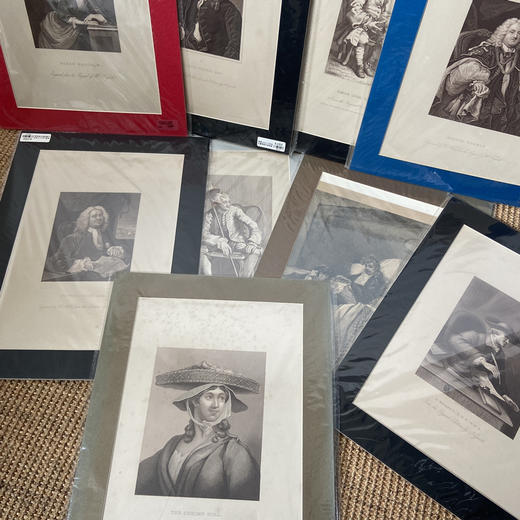 【苏州】英国1800s十九世纪古董铜板印刷版画 B1022 商品图3