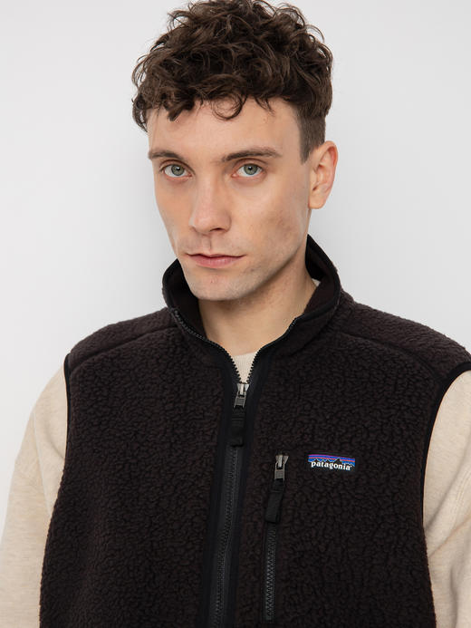 8塔 Pi1e 系列 立领 羊羔绒 抓绒马甲背心。 BX078 商品图2