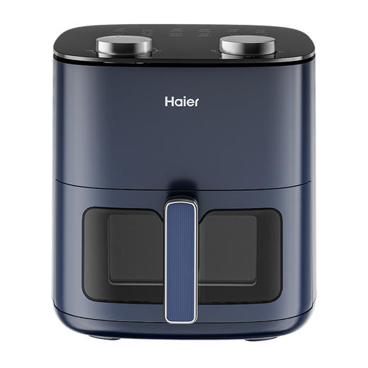 海尔家用5L大容量空气炸锅多功能可视空气炸锅 HSAF-MV504A 商品图0