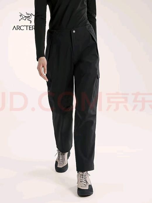 点此购买 始祖鸟Gamma Pant春秋季女士黑色软壳长裤 37 341697 商品图0