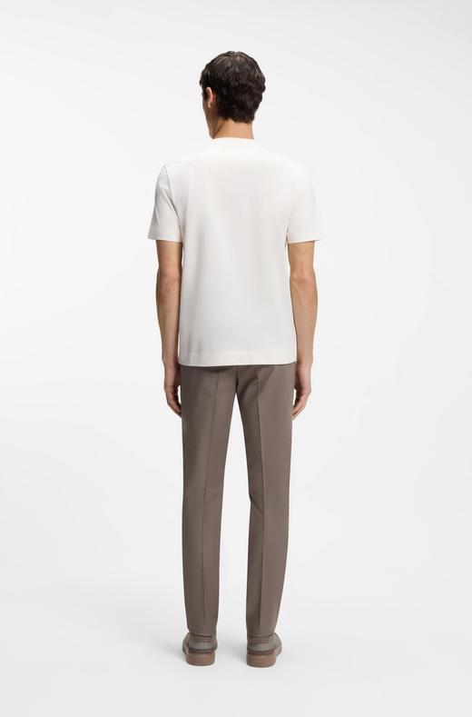 也太好看了吧！！重工刺绣tee，正肩圆领设计复古全棉t恤E030960 商品图8