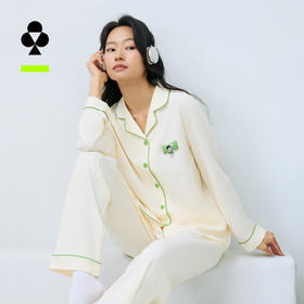 有棵树植物停螨衣男女情侣可外穿家居服G-L1002