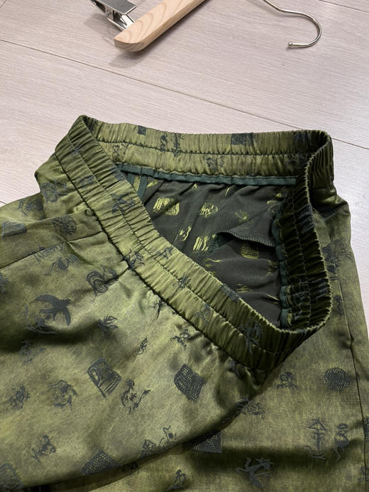 新款重磅提花香云纱气球裤 商品图2