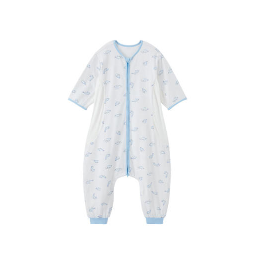 英氏儿童分腿睡袋宝定轻薄速干透气拉链睡袋防踢被YESFJ21005A01 商品图1