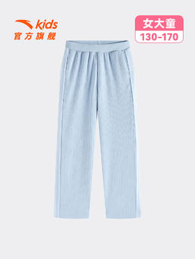 安踏儿童裤子女大童装运动百搭26年夏季轻薄透气宽松阔腿裤362628702