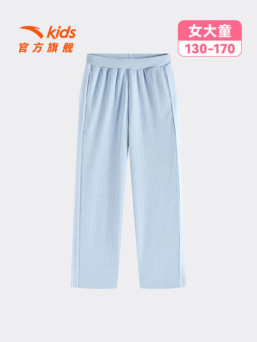 安踏儿童裤子女大童装运动百搭26年夏季轻薄透气宽松阔腿裤362628702 商品图0