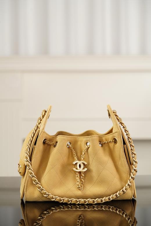 香奈儿26c系列25bag mini麂皮 杏色 商品图0