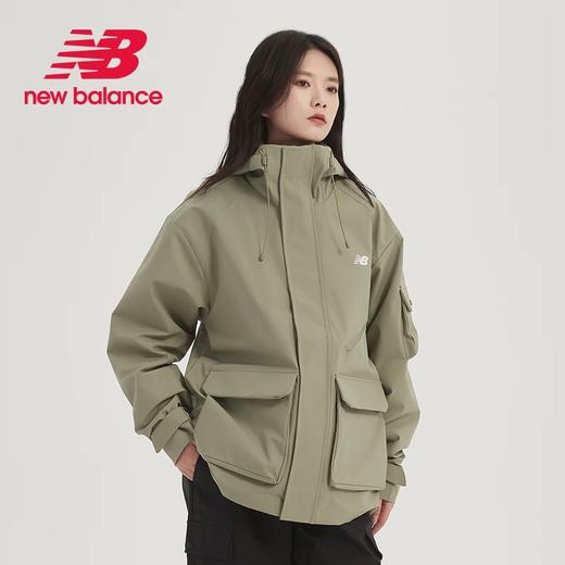 NB春季新款防风防雨连帽男女情侣款工装休闲运动户外徒步冲锋衣 商品图2