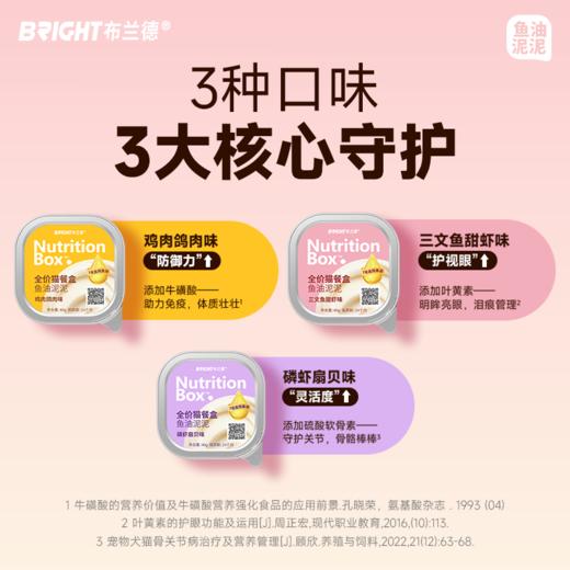 【新品试吃】布兰德全价主食猫餐盒鱼油泥泥试吃装 商品图1