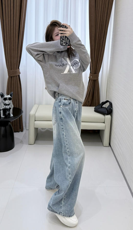 39-7 P家女士牛仔弯刀裤 商品图4