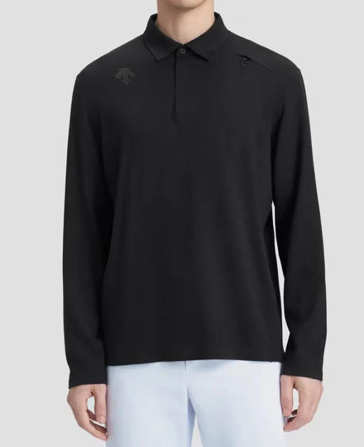 点此购买 迪桑特春秋季男士经典款长袖Polo衫 kad 341721 商品图7