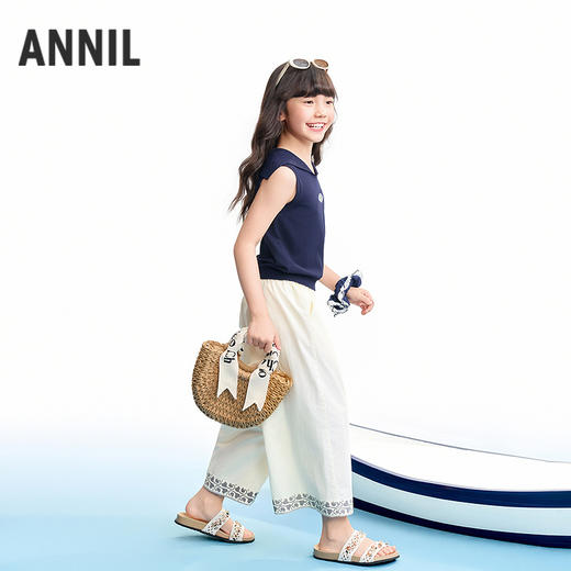 【实体店同款】女童套装夏季新款安奈儿童装AG622235 商品图1