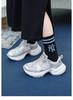 39-2  潮牌 女款舒适时尚厚底增高 网面 运动鞋 老爹鞋 我穿37 运动鞋码数选 商品缩略图2