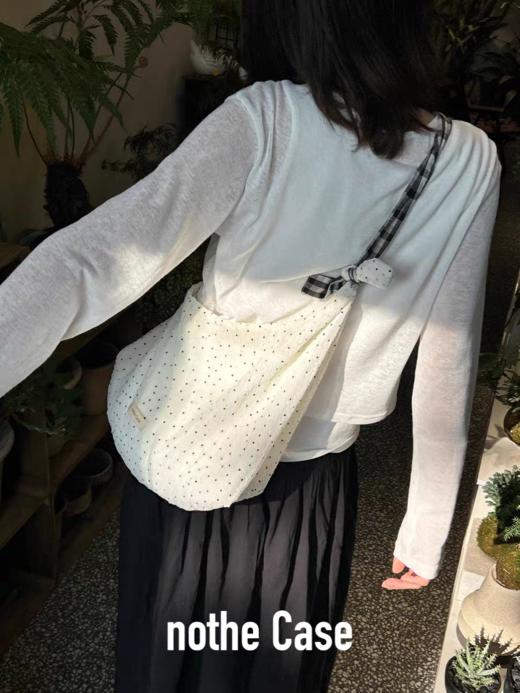 nothe Case布然/PMZX246/「泡沫之夏」春夏大容量波点斜挎包 商品图1