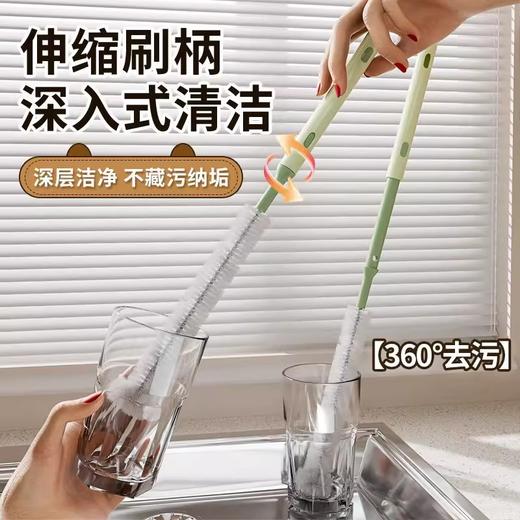 破壁机刷子专用清洁刷旋转清洗神器长柄榨汁机豆浆机刷清洁去污 商品图1