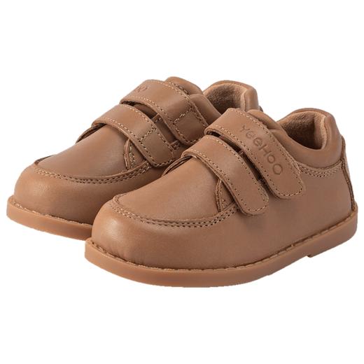 英氏男童休闲学步鞋牛皮革魔术贴春秋鞋子皮鞋YFXHJ3P182A 商品图4