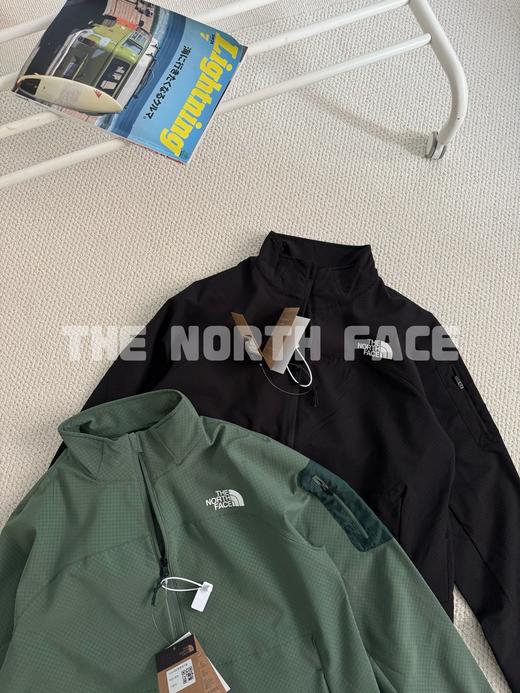 北面Tek Approach棋盘格防泼水户外软壳外套 商品图3