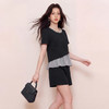奢姿大码女装2026夏季网纱拼接圆领时尚两件套胖妹妹名媛风套装9962954525 商品缩略图4