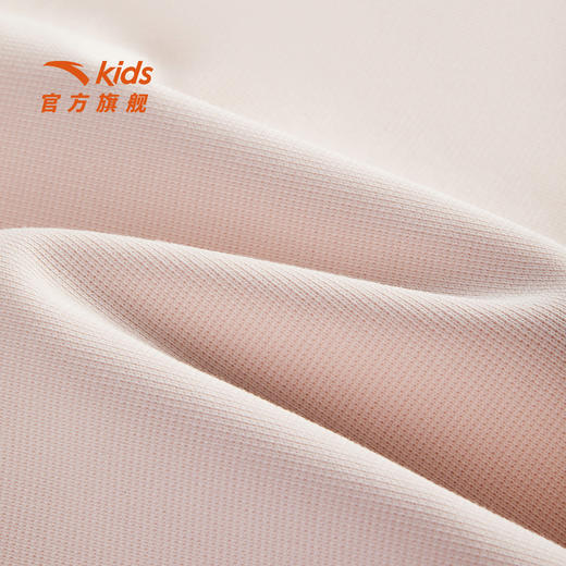 安踏儿童短袖女童针织衫2026年夏季新款透气亲肤大童潮流T恤362628130 商品图4