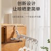 折叠免打孔晾衣架晾晒挂衣架多功能五孔衣架设计便携旅行现代简约 商品缩略图1