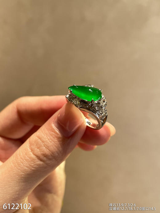 6122102，水滴戒指。具体价格微信咨询 商品图2