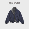 ROMI STUDIOMiu系双面穿锻面光泽软糯摇粒绒里外套RWDWW82136 商品缩略图1