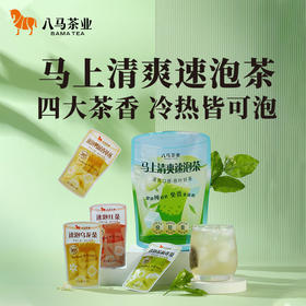 八马茶业 | 速泡茶乌龙茶茉莉花茶红茶单丛四口味茶叶组合袋泡茶