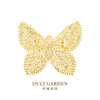 DULY杜丽花园 宫廷贵气金色蝴蝶胸针11914ZGO 商品缩略图3