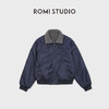 ROMI STUDIOMiu系双面穿锻面光泽软糯摇粒绒里外套RWDWW82136 商品缩略图0