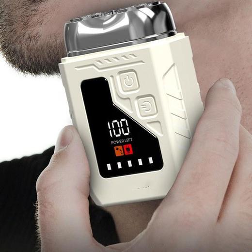 【多功能二合一迷你便捷式电动剃须刀】鼻毛修剪器男士旅行车载刮胡刀 商品图1