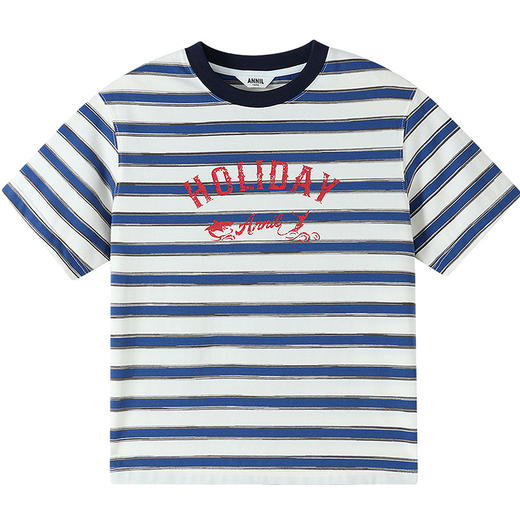 【实体店同款】男童圆领短袖针织衫夏季新款安奈儿童装AB621127 商品图5