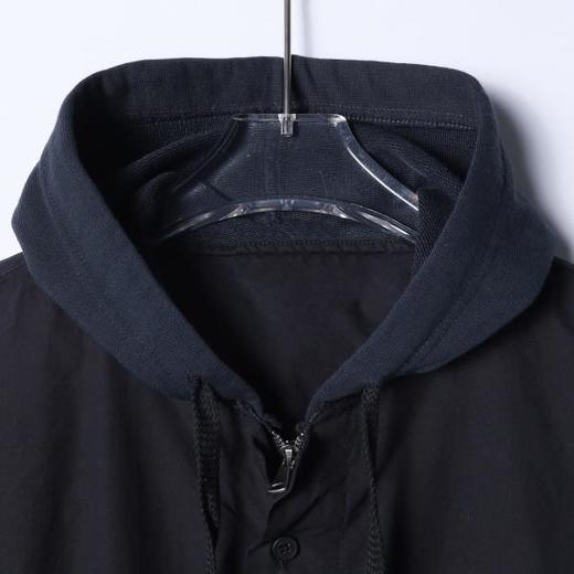 SDSA男装2026新款高贵轻奢美式复古拼接连帽夹克外套百搭宽松上衣 商品图1