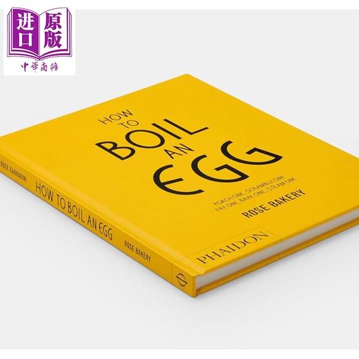 预售 【中商原版】如何煮鸡蛋 80+食谱 罗斯卡拉里尼 How to Boil an Egg A Cookbook 英文原版 Rose Carrarini Rose Bakery咖啡馆 商品图1