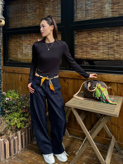 【持久如新】噢蜜ooomeooo持久如新金丝牛仔裤 商品图0