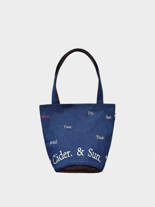 nothe Case布然/XQSD141/「星期商店」原创牛仔篮子水桶包 商品图4