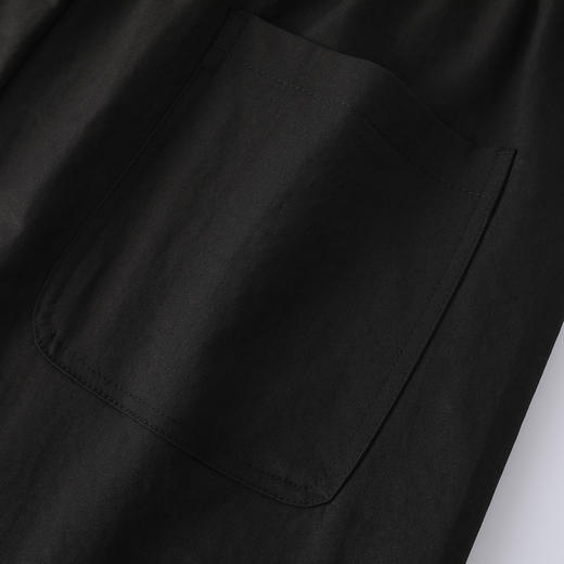 gxg.jeans男装 男士休闲裤2025秋款日常通勤皆可穿百搭舒适纯色系带直筒裤男K&C 商品图6