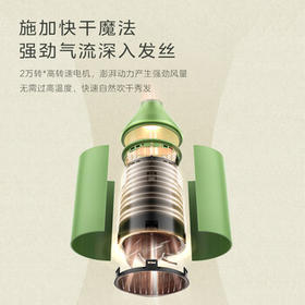 美的（Midea）8000万负离子电吹风 家用护发吹风筒 快速干发吹风机 节日礼物推荐 MB-AJ0502  节日/生日礼物推荐