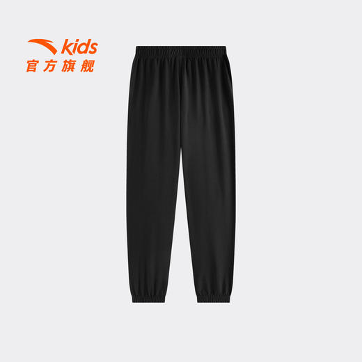 安踏儿童男大童针织运动长裤夏季新款透气舒适中大童遮热凉感卫裤352627703 商品图1
